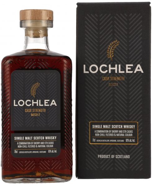 Lochlea Cask Strength Batch #2 60% vol.