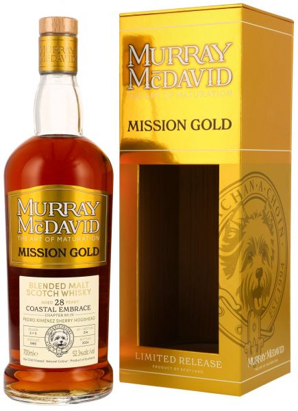 Coastal Embrace 28 Jahre 1995/2024 PX Sherry Cask #180020 Murray McDavid 52,3% vol.