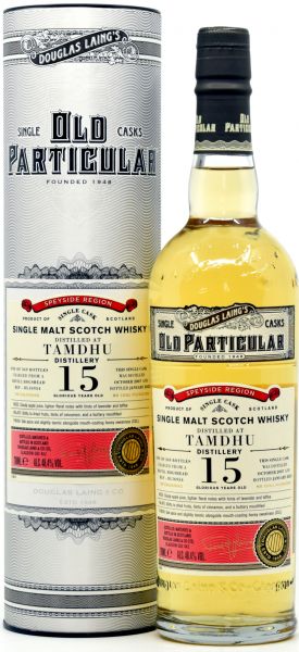 Tamdhu 15 Jahre 2007/2023 Old Particular Douglas Laing 48,4% vol.