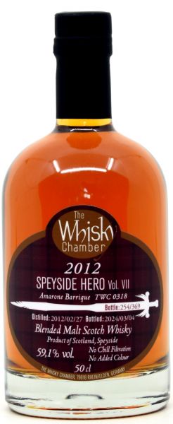 Speyside Hero VII (Burnside) 12 Jahre 2012/2024 Amarone Cask The Whisky Chamber 59,1% vol.