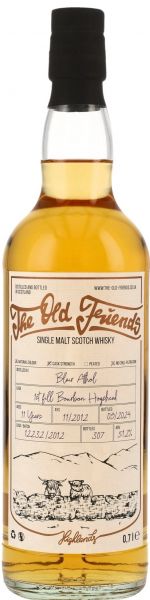 Blair Athol 11 Jahre 2012/2024 1st Fill Bourbon The Old Friends 51,2% vol.