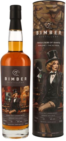 Bimber Oloroso Cask #442 (Marlene) Germany Edition 2024: Shoulders of Giants 58,1% vol.