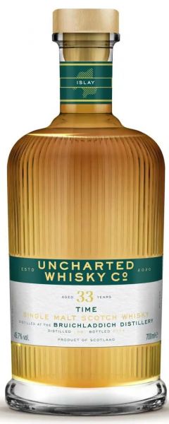 Bruichladdich 33 Jahre 1991/2024 Time Uncharted Whisky 46,1% vol.