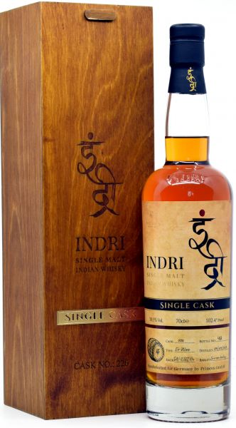 Indri 7 Jahre Wine Single Cask #226 58,5% vol.