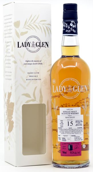 Macduff 15 Jahre 2009/2024 PX Sherry Cask Lady of the Glen 55,2% vol.