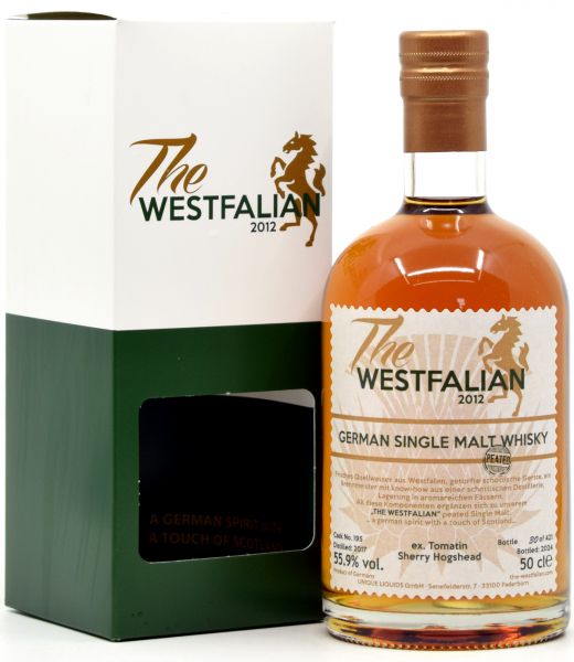 The Westfalian peated 2017/2024 Ex-Tomatin Sherry Cask #195 55,9% vol