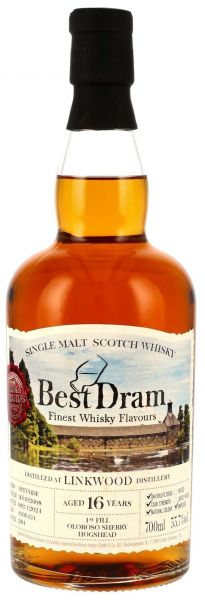 Linkwood 16 Jahre 2008/2024 1st Fill Oloroso Sherry Cask Best Dram 55,7% vol.