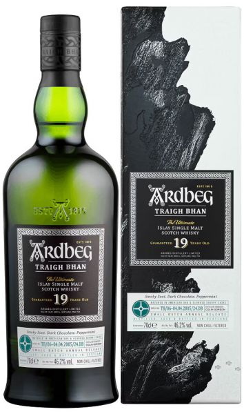 Ardbeg 19 Jahre Traigh Bhan Batch #6 46,2% vol.