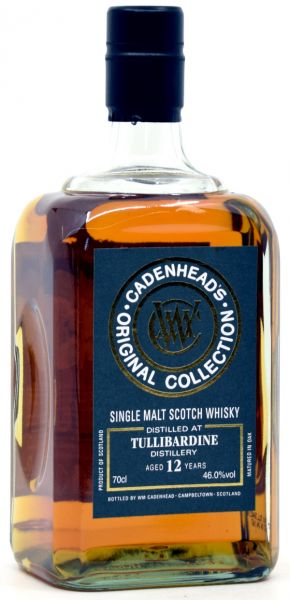 Tullibardine 12 Jahre 2012/2024 Palo Cortado Cask Cadenhead Original Collection 46% vol.