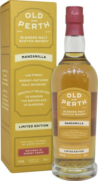 Old Perth Manzanilla Sherry Limited Edition Cask Strength 53,4% vol.