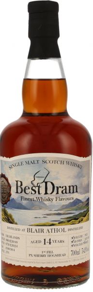 Blair Athol 2010/2024 1st Fill PX Sherry Best Dram 54,9% vol.