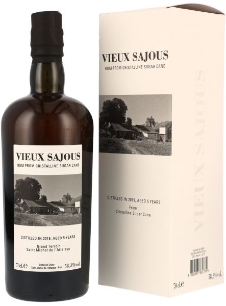 Vieux Sajous 2019/2024 Pure Single Rhum Agricole 58,3% vol.