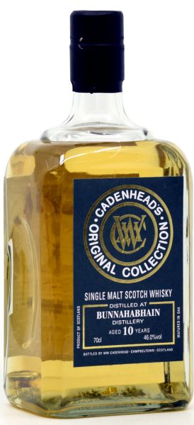 Bunnahabhain (peated) 10 Jahre 2013/2024 Cadenhead&#039;s Original Collection 46% vol.