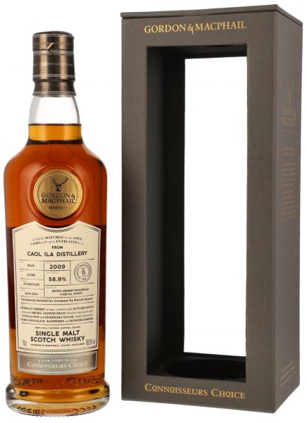 Caol Ila 15 Jahre 2009/2024 Sherry Cask Gordon &amp; MacPhail #307093 58,9% vol.