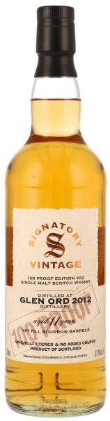 Glen Ord 2012/2024 Signatory Vintage 100 Proof #22 57,1% vol