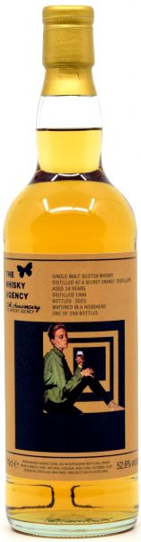 Secret Orkney 24 Jahre 1999/2023 The Whisky Agency 52,6% vol.