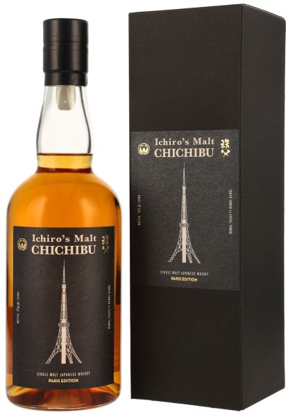 Chichibu Ichiros Malt Paris Edition 2024 - Tokyo Tower vs Eiffel Tower 50,5% vol.