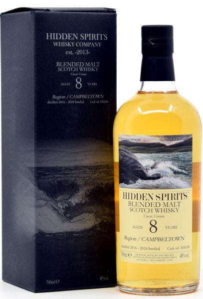 Campbeltown 2016/2024 Hidden Spirits Classic Version 48% vol.