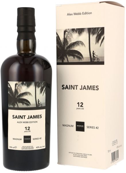 Saint James 12 Jahre 2010/2023 Pure Single Rum Magnum Series #2 – Alex Webb Edition 45% vol.