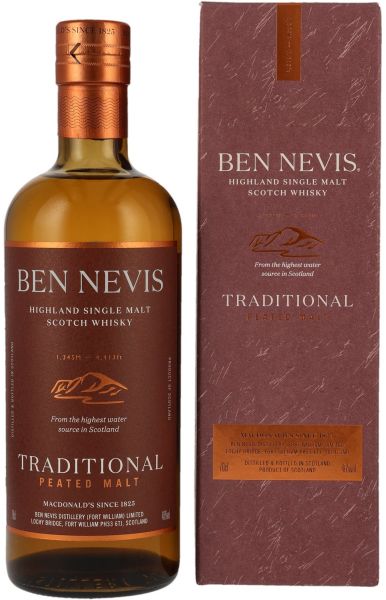 Ben Nevis Traditional Peated Malt 46% vol.