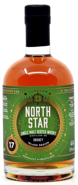 Orkney 17 Jahre 2007/2024 Sherry Cask North Star Spirits #024 57,9% vol.