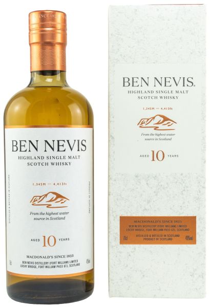Ben Nevis 10 Jahre 46% vol.