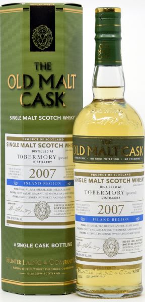 Tobermory (peated) 16 Jahre 2007/2024 Sherry Cask Hunter Laing Old Malt Cask 50% vol.