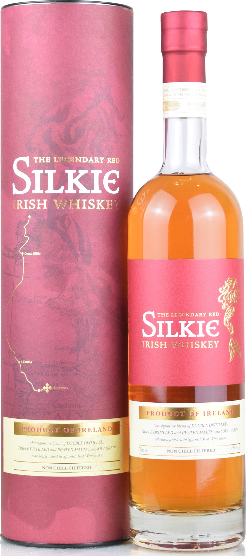 Silkie Red The Legendary Blended Irish Whiskey 46% vol. - hier kaufen