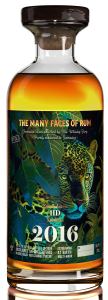 Hampden Rum 2016/2024 The Whisky Jury The Many Faces of Rum 59,2% vol.