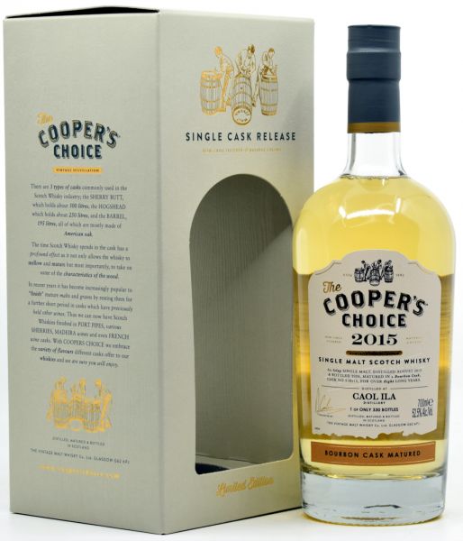 Caol Ila 2015/2024 Bourbon Cask Cooper&#039;s Choice 52,5% vol.