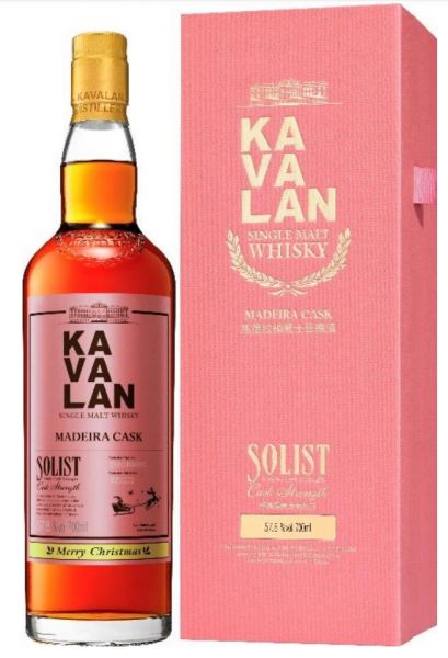 Kavalan Solist Madeira Christmas Edition 57,8% vol.