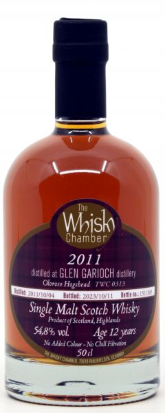 Glen Garioch 12 Jahre 2011/2023 Oloroso Sherry Cask The Whisky Chamber 54,8% vol.