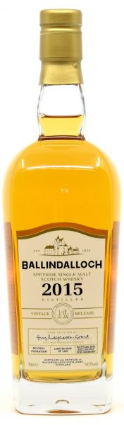 Ballindalloch Vintage 2015/2024 for germany 49,5% vol.