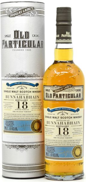 Bunnahabhain (peated) 18 Jahre 2004/2023 Old Particular Douglas Laing 45,2% vol.