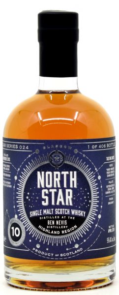 Ben Nevis 10 Jahre 2013/2024 Oloroso Sherry Cask North Star Spirits #024 55,4% vol.