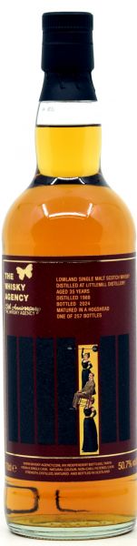 Littlemill 35 Jahre 1988/2024 The Whisky Agency 50,7% vol.