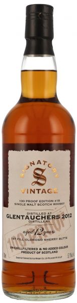 Glentauchers 2012/2024 Oloroso Sherry Signatory Vintage 100 Proof #18 57,1% vol.