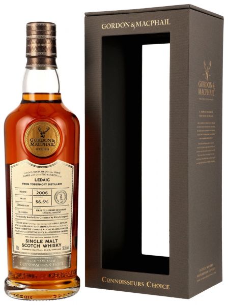 Ledaig 17 Jahre 2006/2024 Sherry Cask Gordon &amp; MacPhail Cask Strength #16603707 56,5% vol.