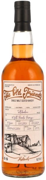 Tullibardine 2015/2024 1st Fill Barolo Barrique The Old Friends 51,7% vol