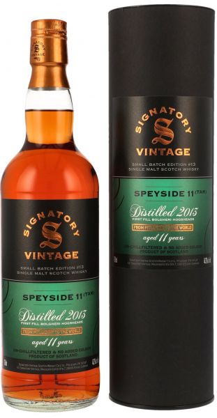 Secret Speyside (TAM) 2013/2024 Bolgheri Signatory Vintage Small Batch Edition #13 48,2% vol.