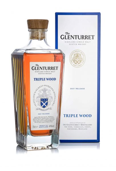 Glenturret Triple Wood Release 2021 44% vol. (ohne OVP)