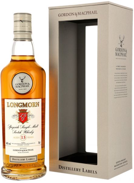 Longmorn 13 Jahre Gordon &amp; MacPhail Distillery Label 46% vol.