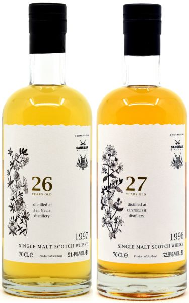 White Label Set - Clynelish 1996/2023 &amp; Ben Nevis 1997/2023