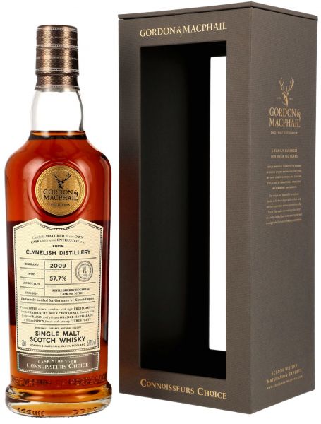 Clynelish 15 Jahre 2009/2024 Sherry Cask Gordon &amp; MacPhail Cask Strength #307223 57,7% vol.