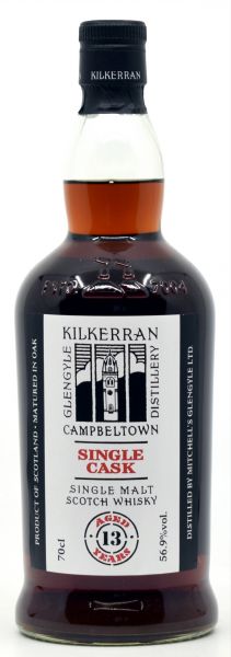 Kilkerran 13 Jahre 2010/2024 1st Fill Sherry Single Cask 56,9% vol.