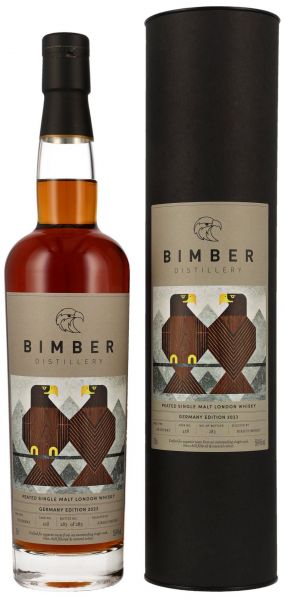 Bimber peated PX Sherry Single Cask #458 for germany 59,4% vol.