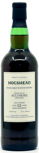 Aultmore 15 Jahre 2009/2024 Sherry Cask Hogshead Imports 48% vol.