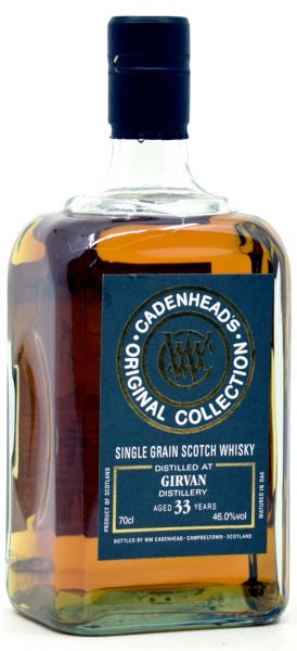 Girvan 33 Jahre 1991/2024 Cadenhead&#039;s Original Collection 46% vol.