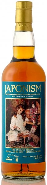 Antique Blended 47 Jahre 1976/2023 Japonism Sansibar-Shinanoya Joint-Bottling 49% vol.