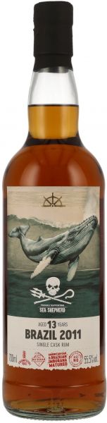 Brazil 2011/2024 Sea Shepherd FRC Single Cask Rum 55,5% vol.